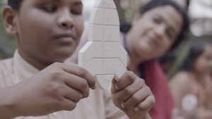 Image of 3D Printed Fittle Puzzle to help people learn braille